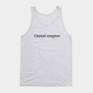 Caveat Emptor Tank Top